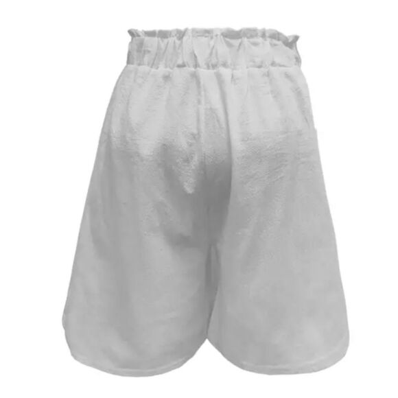 Ladies wide leg Solid Elastic Waist Shorts sz XXL - Picture 2 of 5